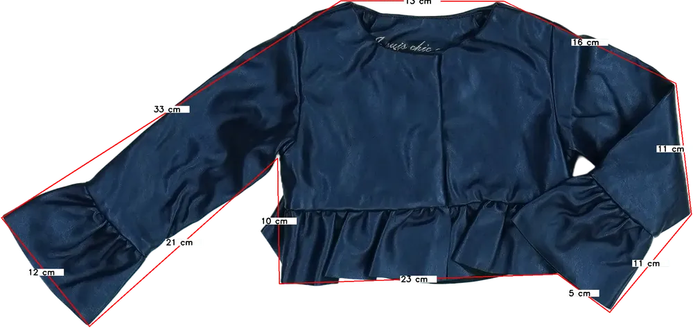 Kék Boboli Bőrkabát EU 80 / UK 9-12 hónap / US 12 hónap