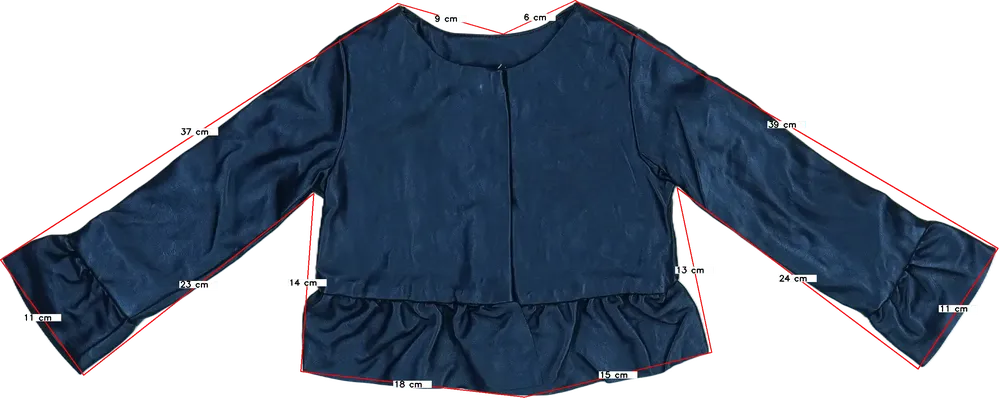 Kék Boboli Bőrkabát EU 92 / UK 2 év / US 2T