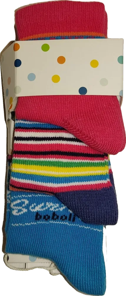 Többszínű Boboli Csomag - Zoknik EU 62 / UK 0-3 hónap / US 0-3 hónap