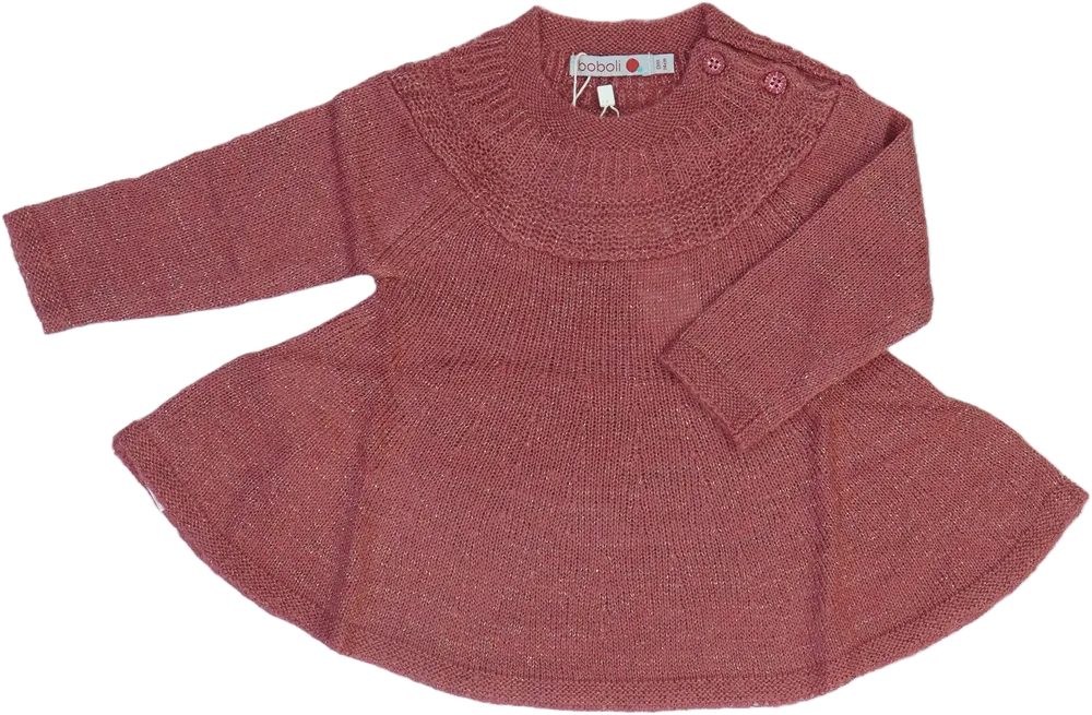 Rózsaszín Boboli Ruha EU 74 / UK 6-9 hónap / US 6-9 hónap