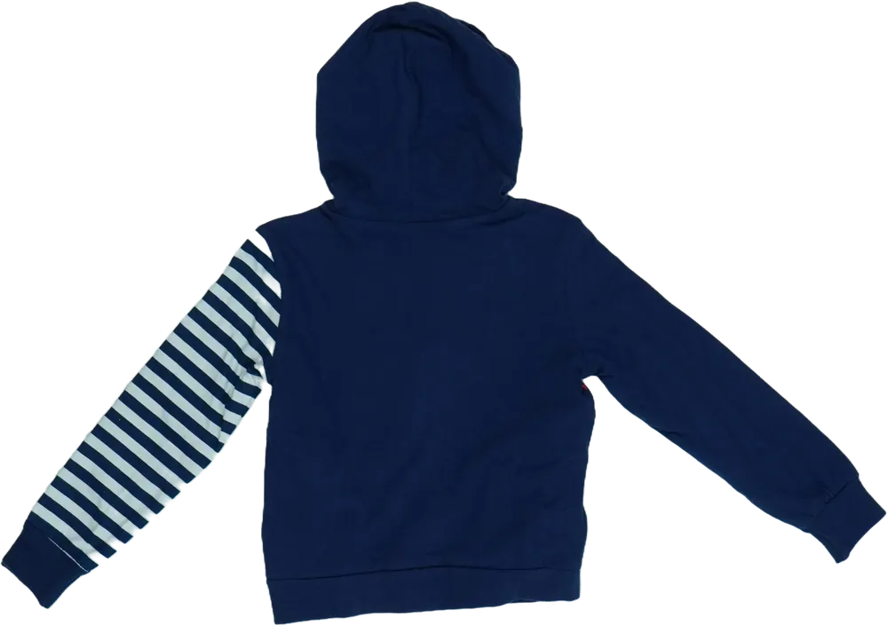 Kék Desigual Kapucnis pulóver EU 104 / UK 4 év / US 4T/XS