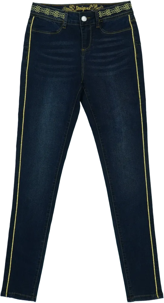 Kék Desigual Farmernadrág EU 24