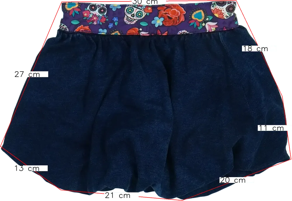 Kék Desigual Szoknya EU 128 / UK 8 év / US 8 év/M