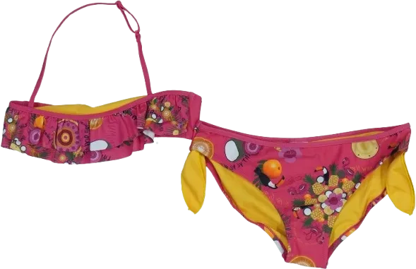Rózsaszín Desigual Bikini EU 180 / UK 17-18 év / US XXL