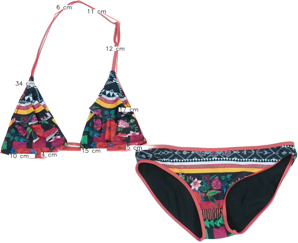 Fekete Desigual Bikini EU 176 / UK 16 év / US XL