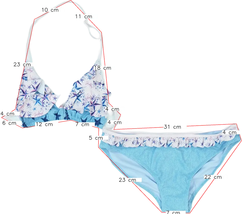 Többszínű Desigual Bikini EU 164 / UK 14 év / US 14 év/XL