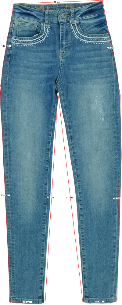 Kék Desigual Farmernadrág EU 24