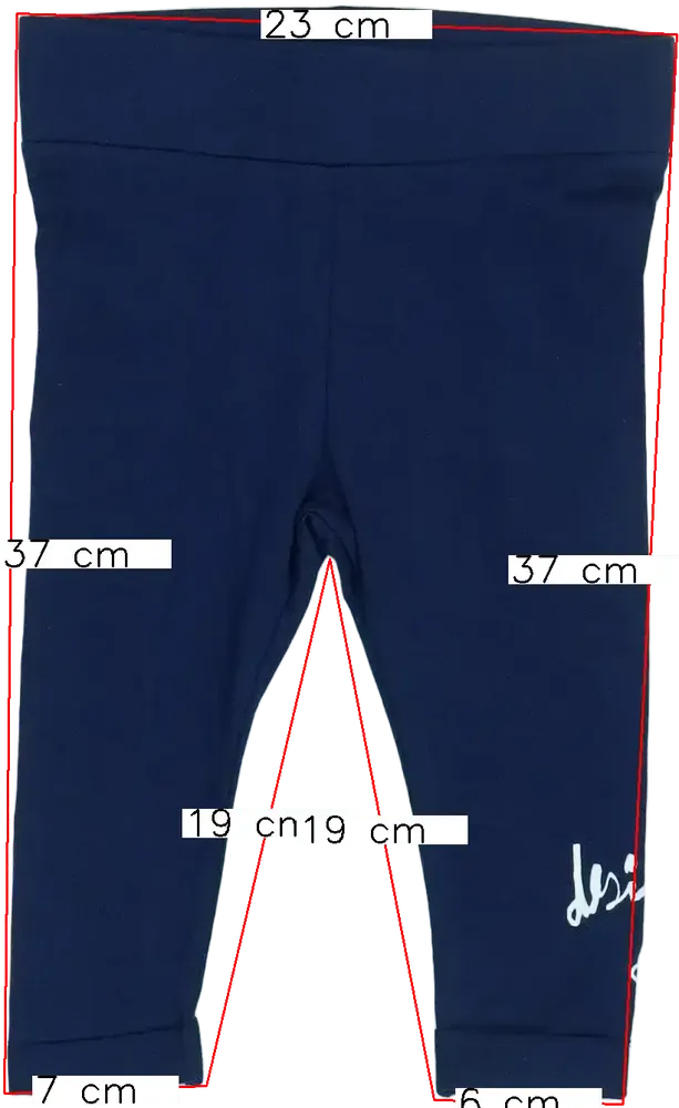 Kék Desigual Baby nadrág EU 68 / UK 3-6 hónap / US 3-6 hónap