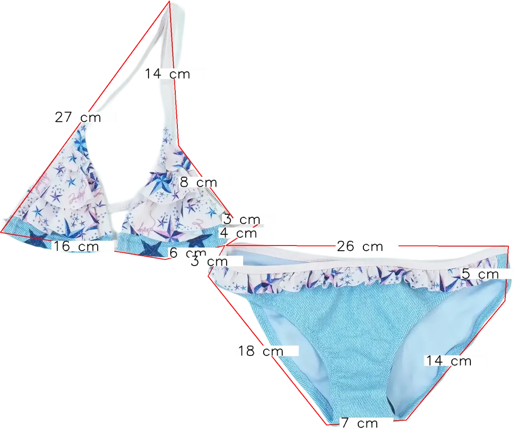 Többszínű Desigual Bikini EU 116 / UK 6 év / US 6 év/S