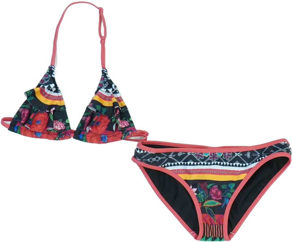 Fekete Desigual Bikini EU 128 / UK 8 év / US 8 év/M