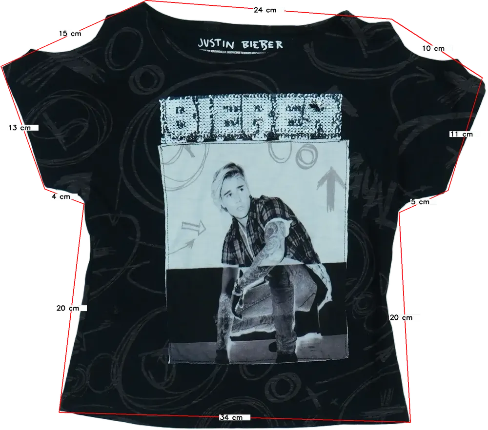 Fekete Desigual Póló EU 104 / UK 4 év / US 4T/XS