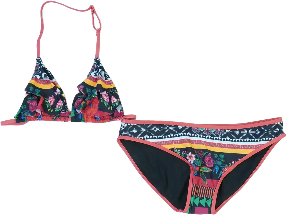 Fekete Desigual Bikini EU 152 / UK 12 év / US 12 év/L