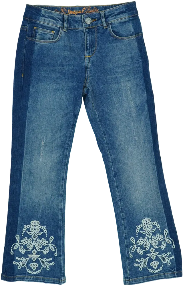 Kék Desigual Farmernadrág EU 24