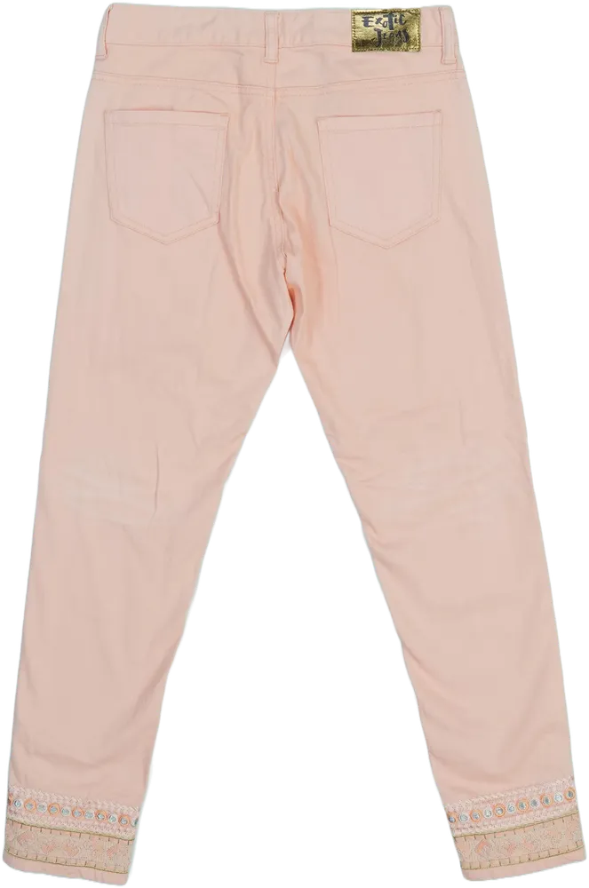 Rózsaszín Desigual Farmernadrág EU 28