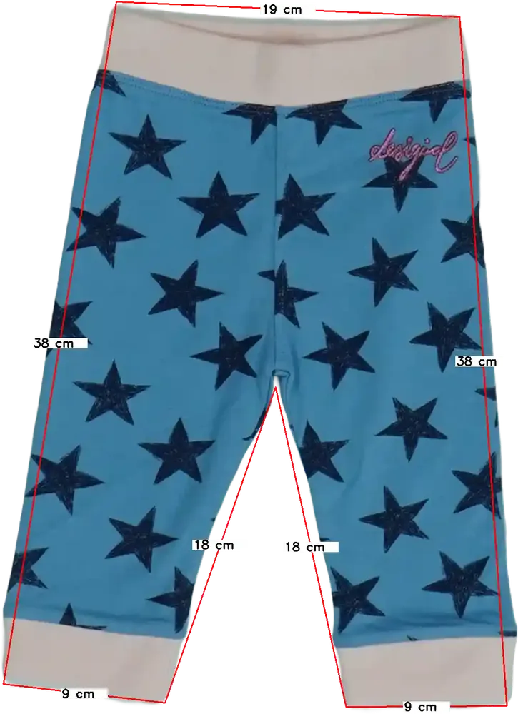 Kék Desigual Baby nadrág EU 68 / UK 3-6 hónap / US 3-6 hónap