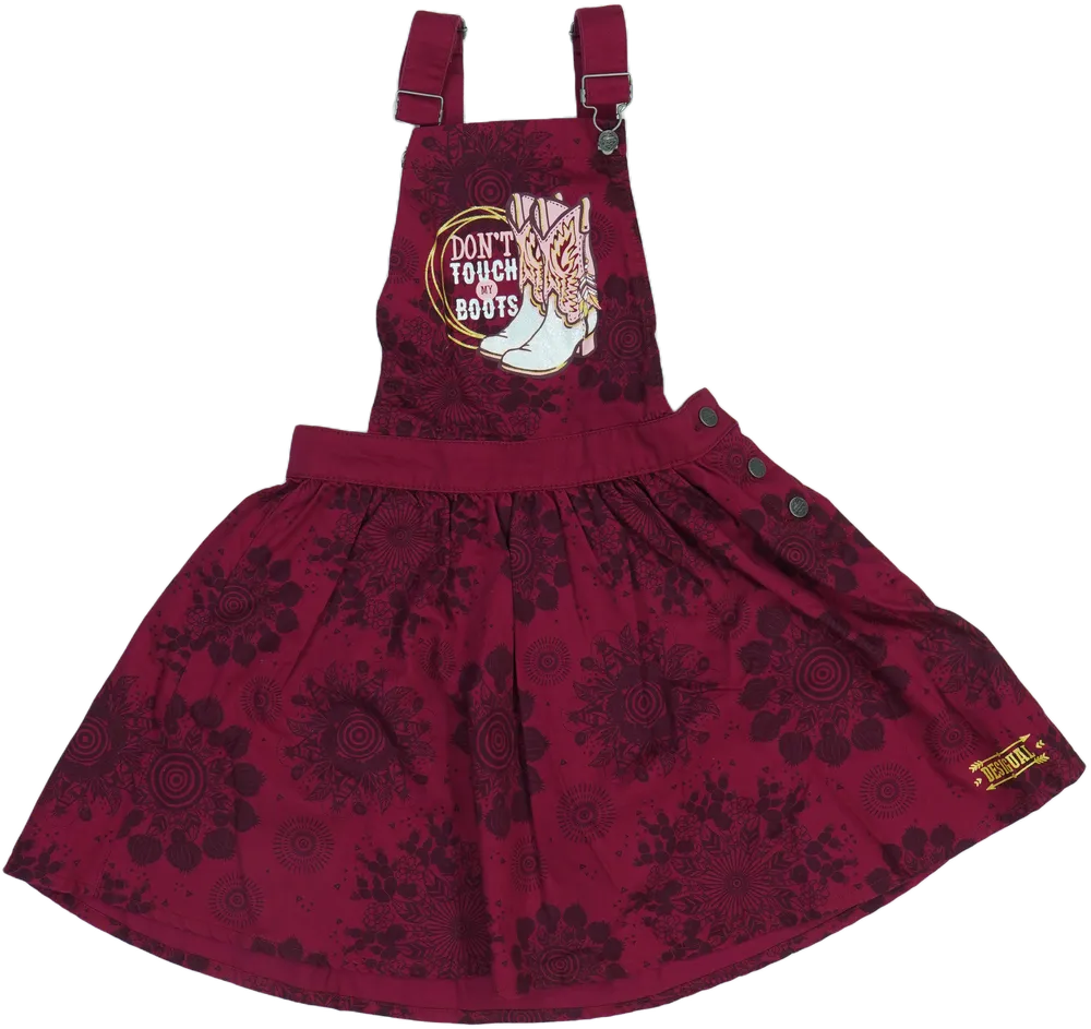 Rózsaszín Desigual Kantáros szoknya EU 140 / UK 10 év / US 10 év/L