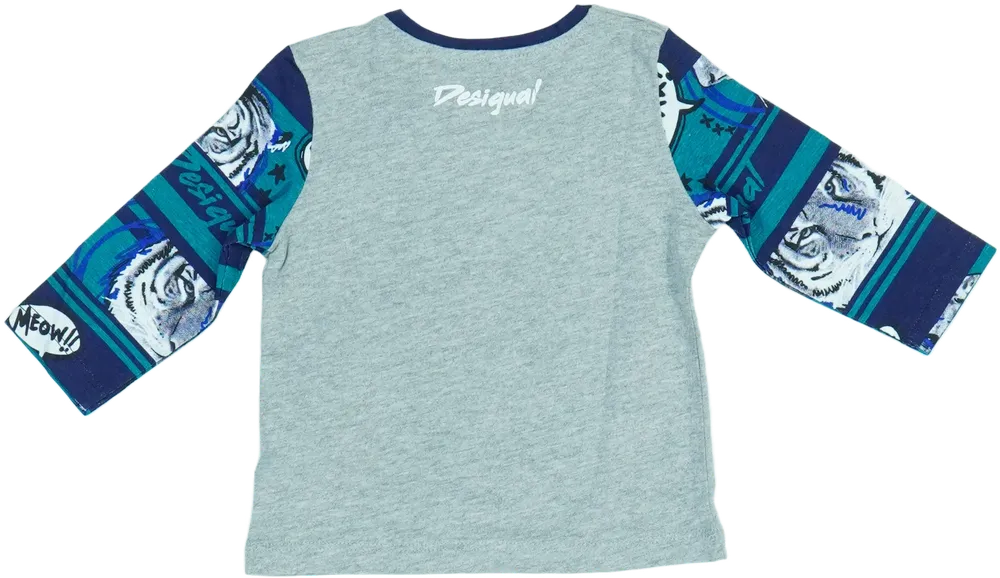 Kék Desigual Hosszú ujjú felső EU 68 / UK 3-6 hónap / US 3-6 hónap