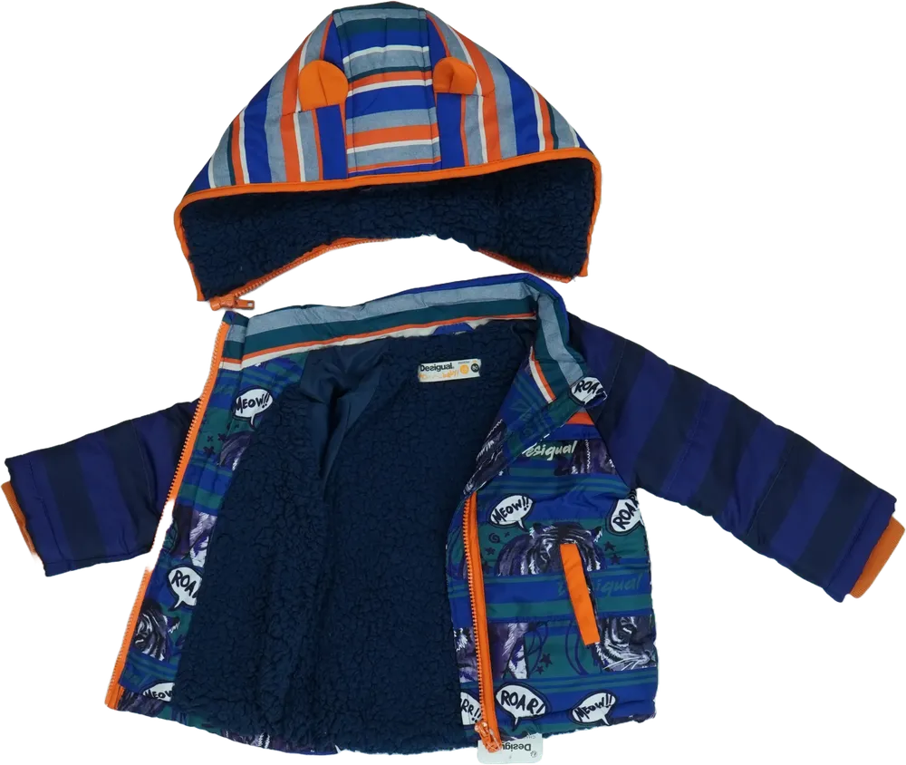 Kék Desigual Télikabát EU 68 / UK 3-6 hónap / US 3-6 hónap