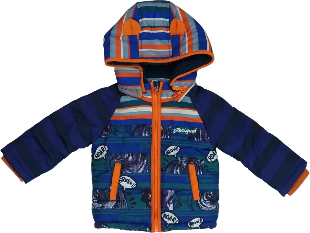 Kék Desigual Télikabát EU 68 / UK 3-6 hónap / US 3-6 hónap