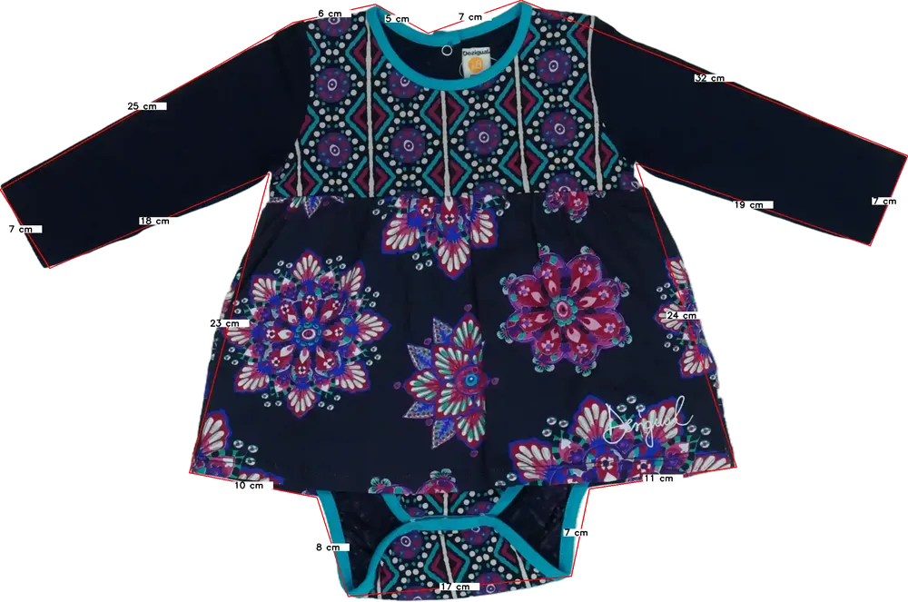 Kék Desigual Ruha EU 86 / UK 12-18 hónap / US 18 hónap