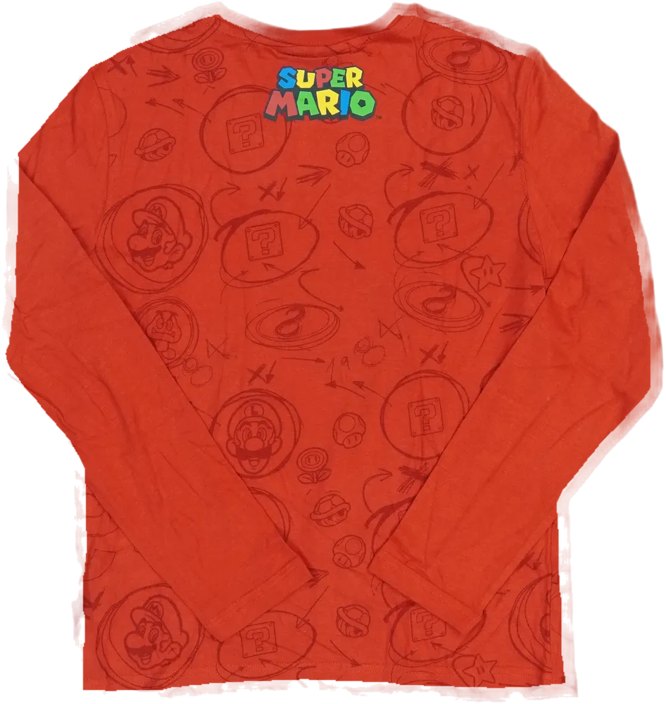 Piros Desigual Hosszú ujjú felső EU 152 / UK 12 év / US 12 év/L