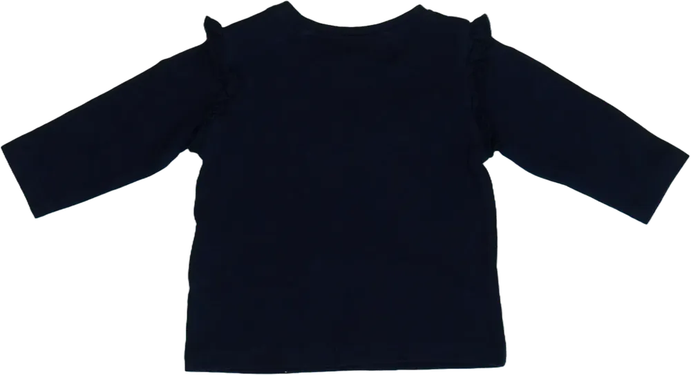 Kék Desigual Hosszú ujjú felső EU 62 / UK 0-3 hónap / US 0-3 hónap