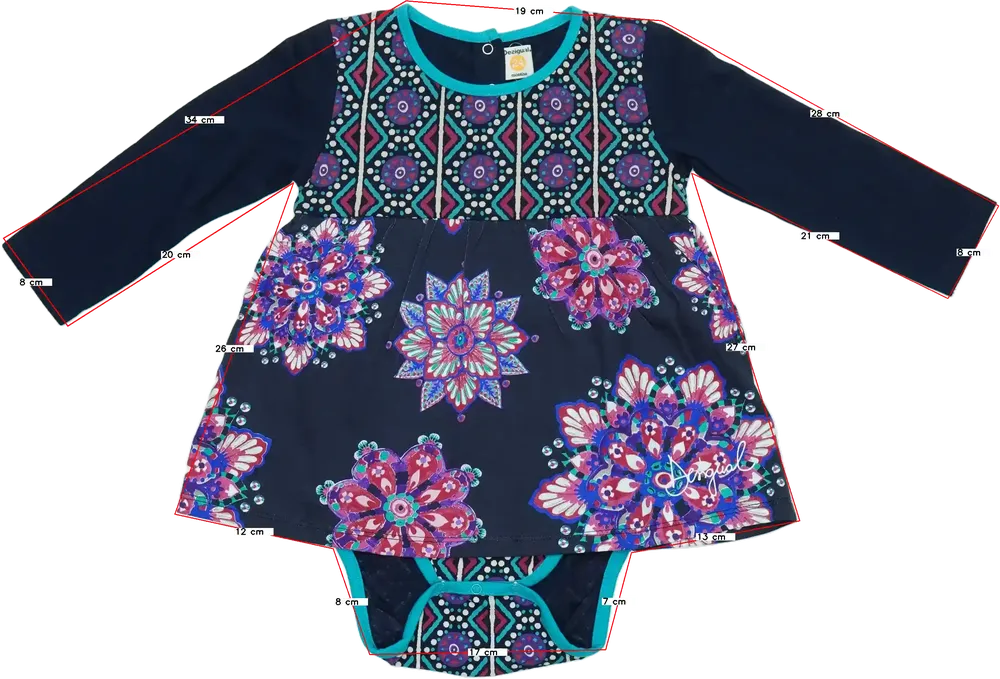 Kék Desigual Ruha EU 92 / UK 2 év / US 2T