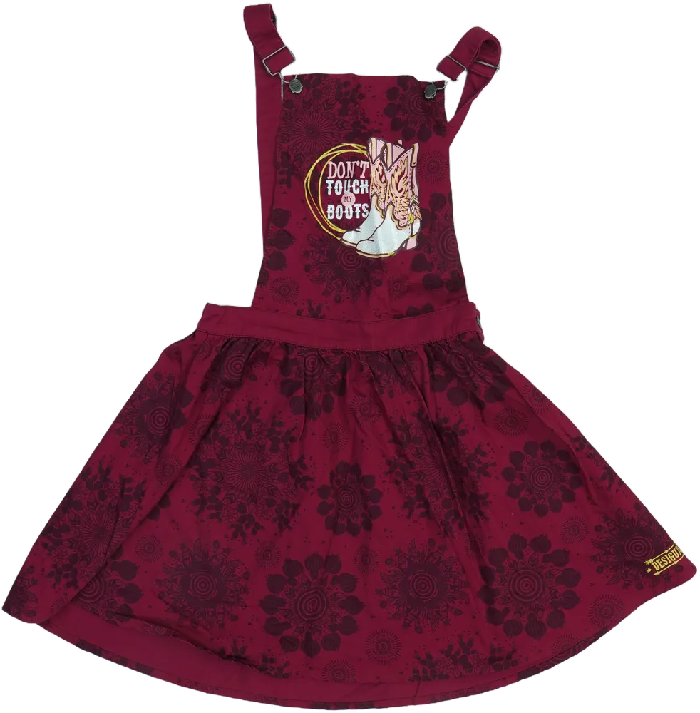 Rózsaszín Desigual Kantáros szoknya EU 164 / UK 14 év / US 14 év/XL