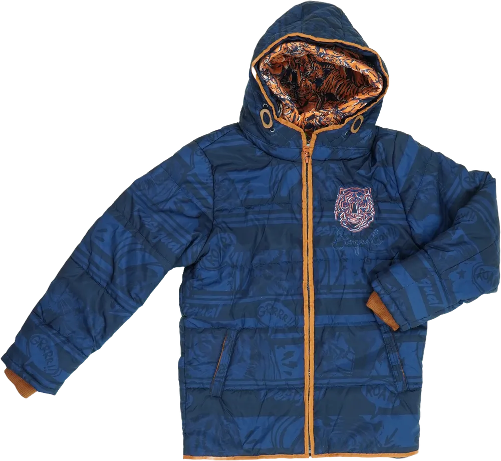 Kék Desigual Télikabát EU 164 / UK 14 év / US 14 év/XL