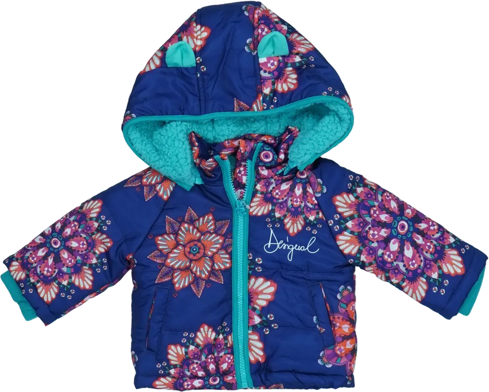 Kék Desigual Átmeneti kabát EU 86 / UK 12-18 hónap / US 18 hónap