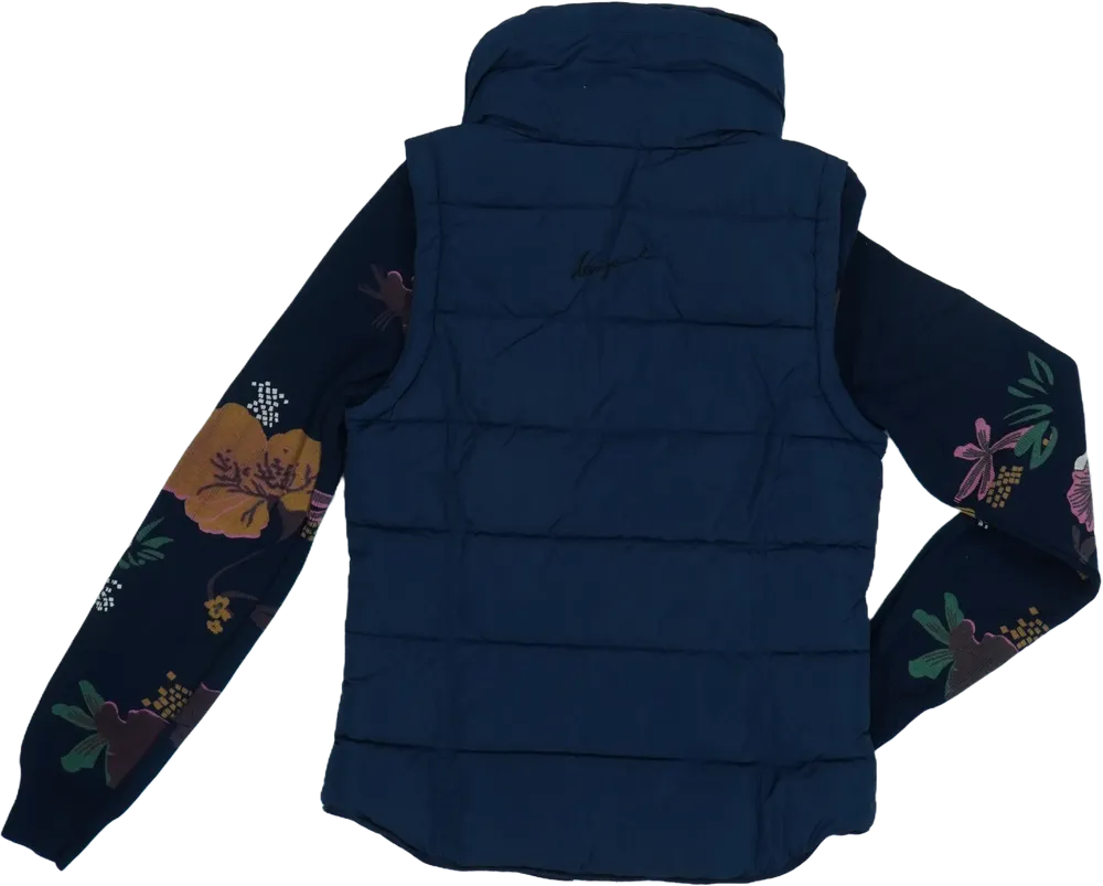 Kék Desigual Mellény EU 152 / UK 12 év / US 12 év/L