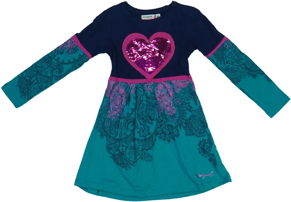 Kék Desigual Ruha EU 116 / UK 6 év / US 6 év/S
