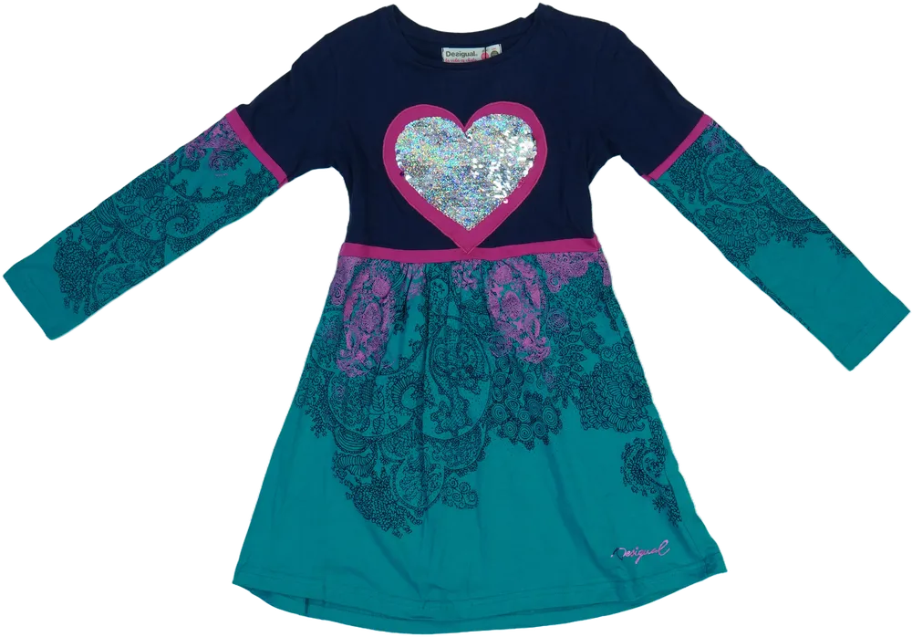 Kék Desigual Ruha EU 116 / UK 6 év / US 6 év/S