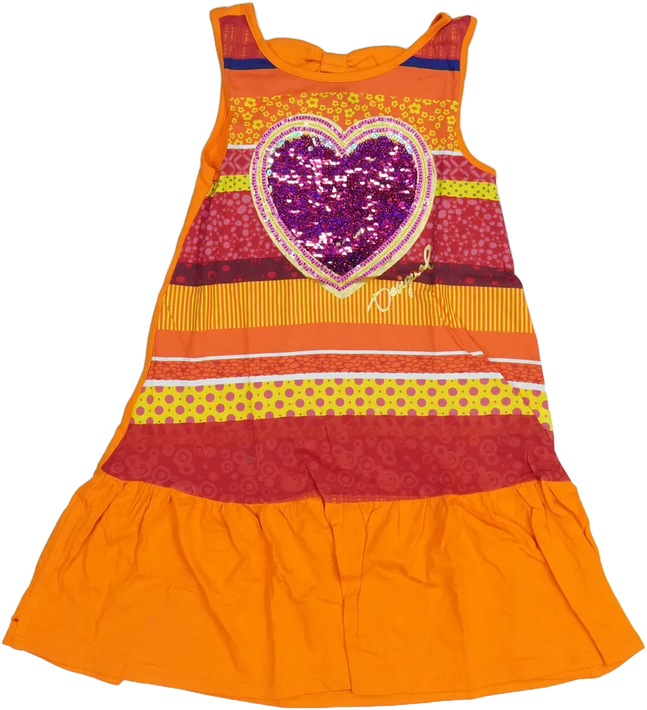 Sárga (narancs) Desigual Ruha EU 140 / UK 10 év / US 10 év/L