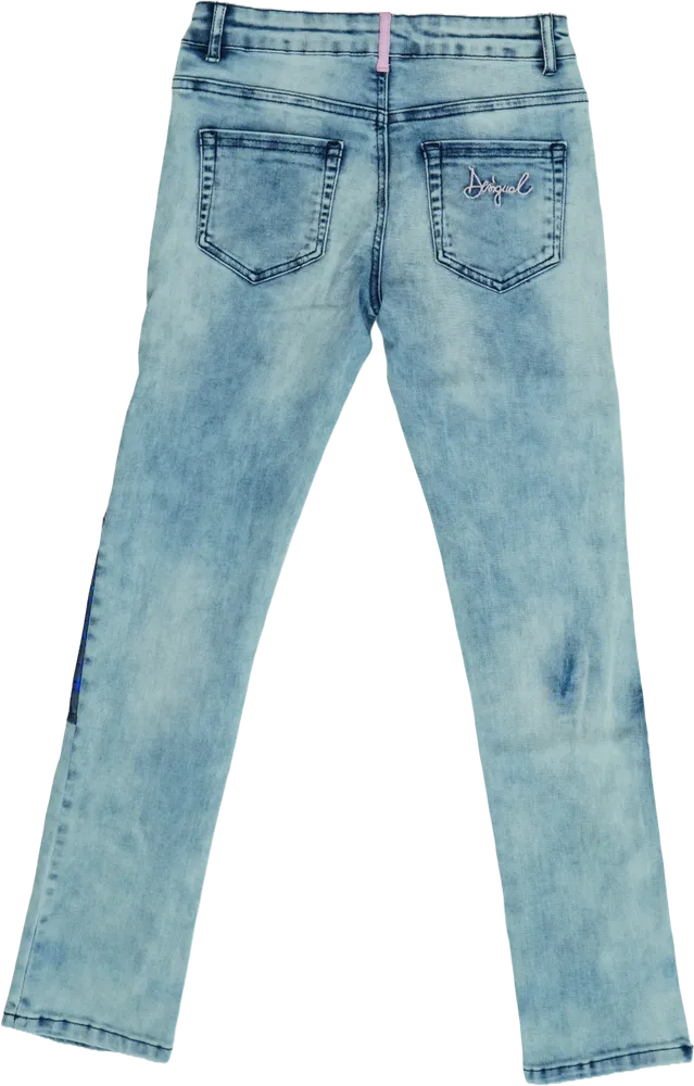 Kék Desigual Farmernadrág EU 152 / UK 12 év / US 12 év/L