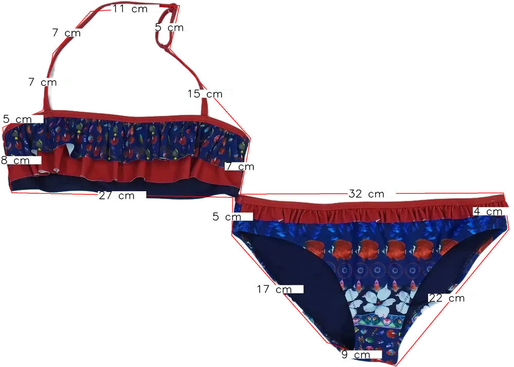 Többszínű Desigual Bikini EU 152 / UK 12 év / US 12 év/L