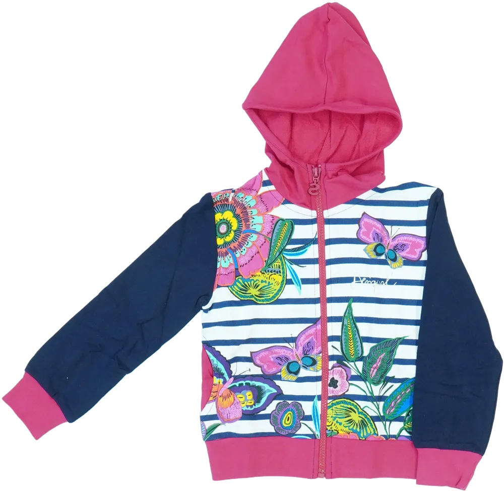 Többszínű Desigual Kapucnis pulóver EU 104 / UK 4 év / US 4T/XS
