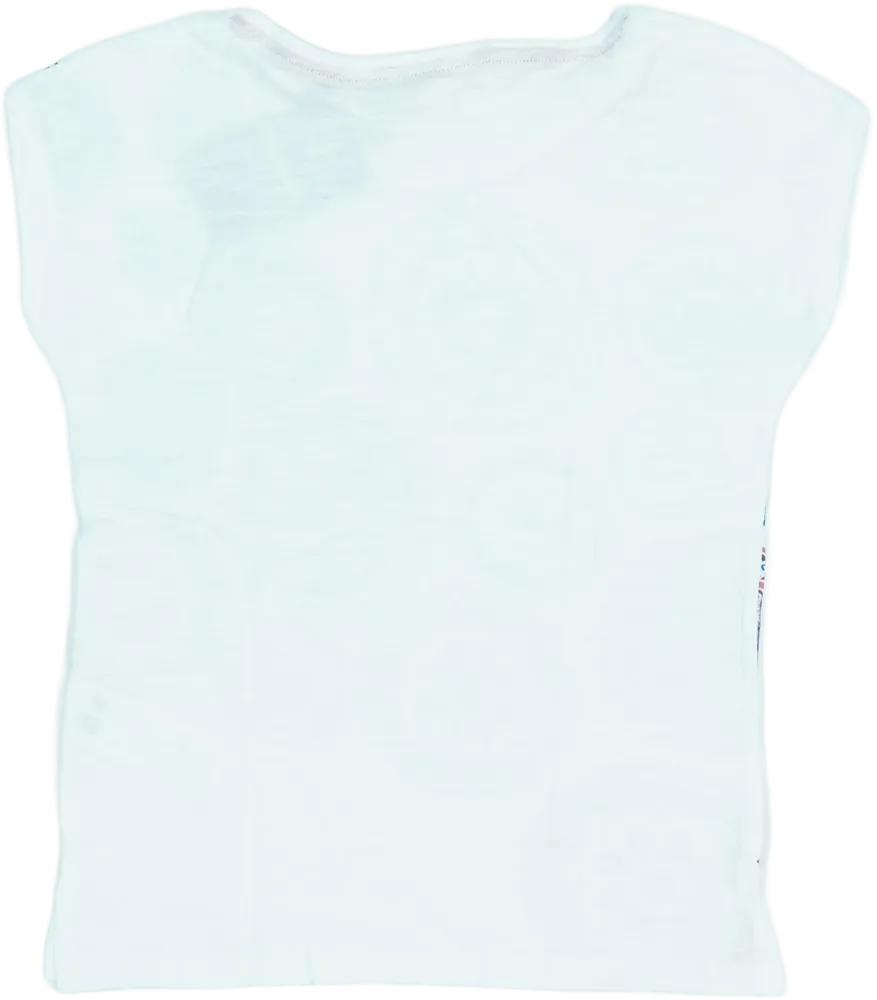 Fehér Desigual Póló EU 140 / UK 10 év / US 10 év/L