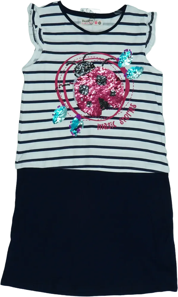 Fehér Desigual Ruha EU 152 / UK 12 év / US 12 év/L