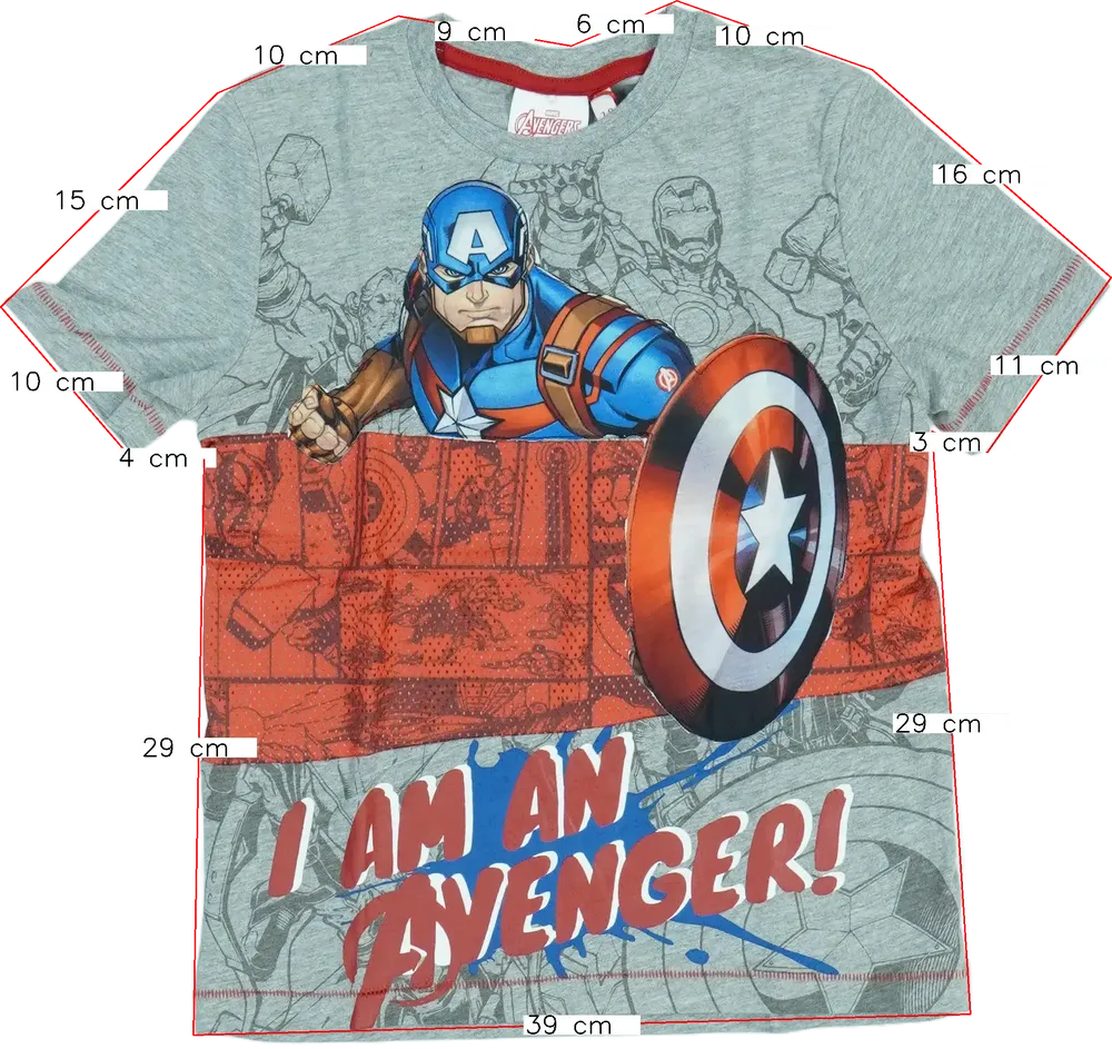 Szürke Desigual Póló EU 128 / UK 8 év / US 8 év/M