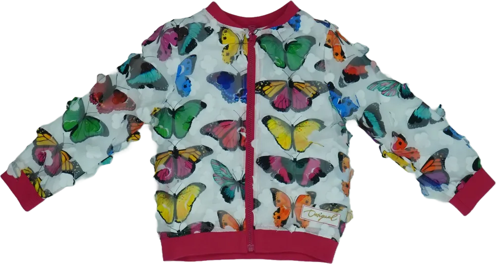 Fehér Desigual Dzseki EU 104 / UK 4 év / US 4T/XS