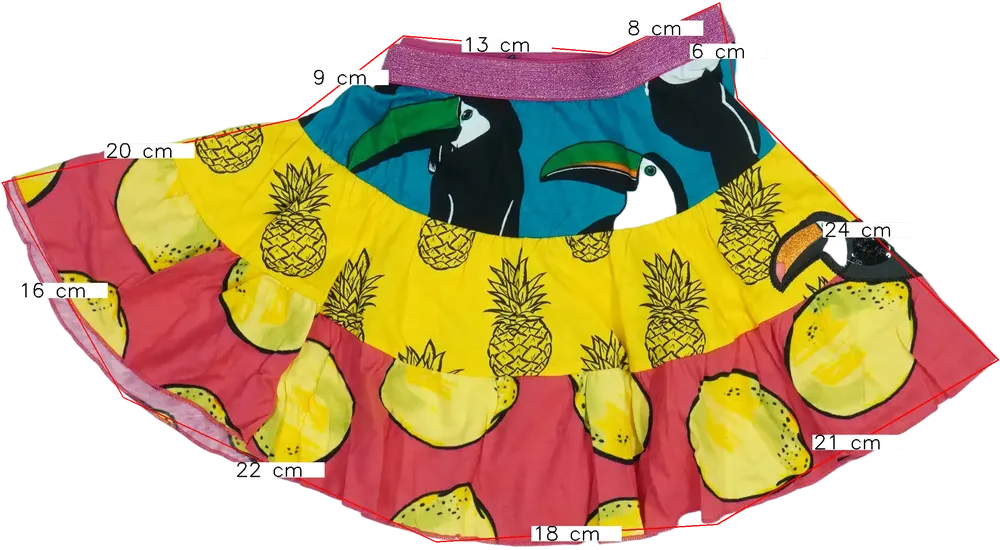 Többszínű Desigual Szoknya EU 128 / UK 8 év / US 8 év/M