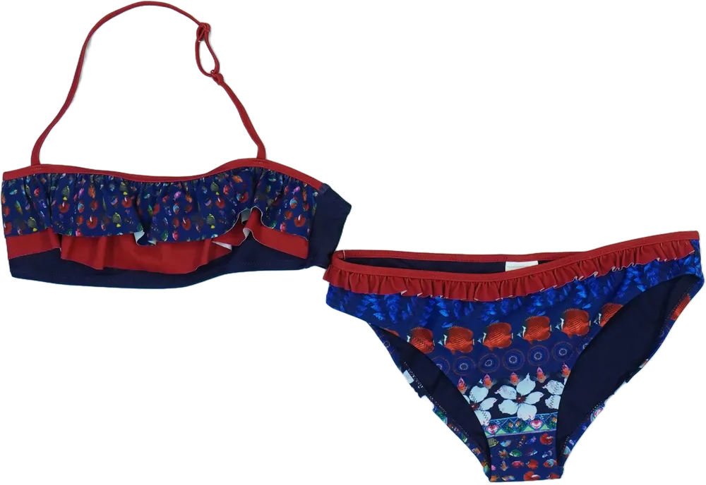 Többszínű Desigual Fürdőruha EU 164 / UK 14 év / US 14 év/XL