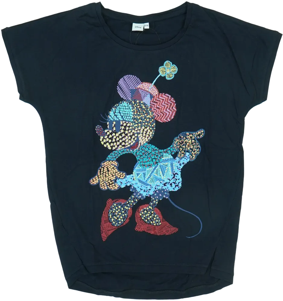 Fekete Disney Póló EU 164 / UK 14 év / US 14 év/XL