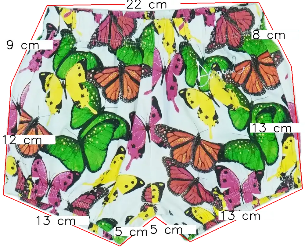 Többszínű Desigual Rövidnadrág EU 86 / UK 12-18 hónap / US 18 hónap