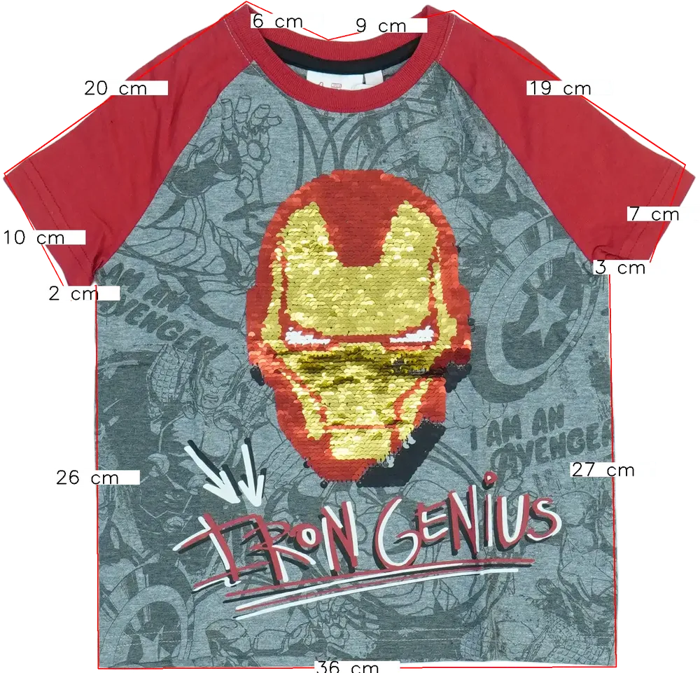 Szürke Desigual Póló EU 104 / UK 4 év / US 4T/XS