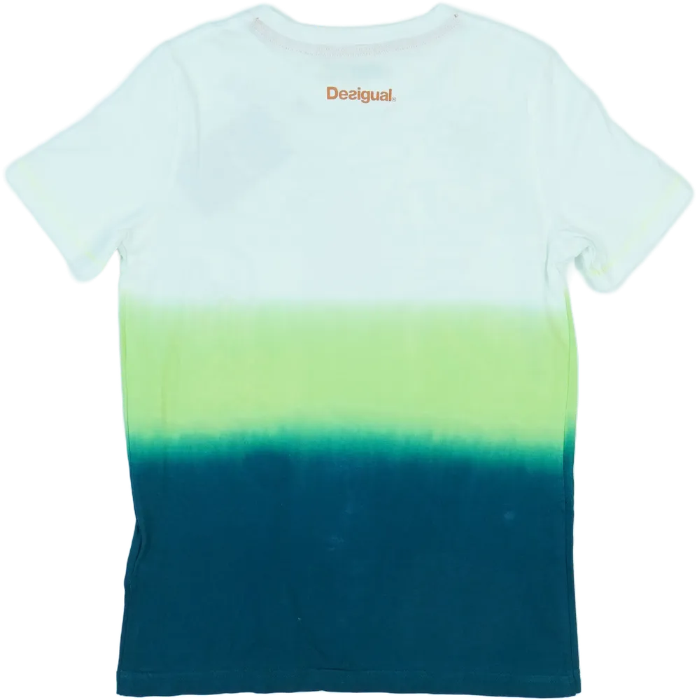 Fehér Desigual Póló EU 116 / UK 6 év / US 6 év/S