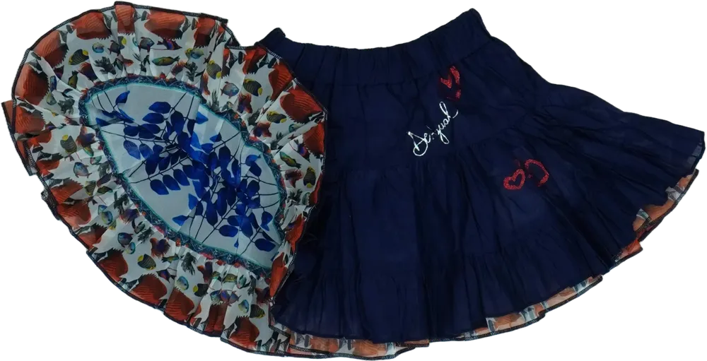 Kék Desigual Szoknya EU 104 / UK 4 év / US 4T/XS