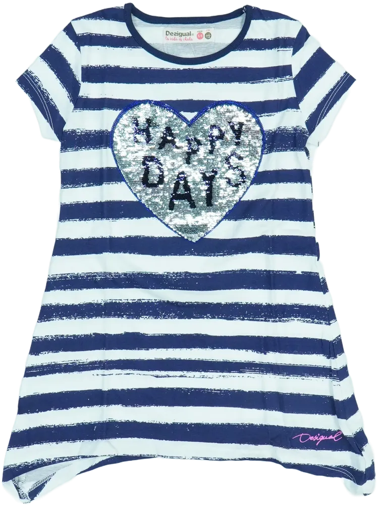 Fehér Desigual Tunika EU 116 / UK 6 év / US 6 év/S