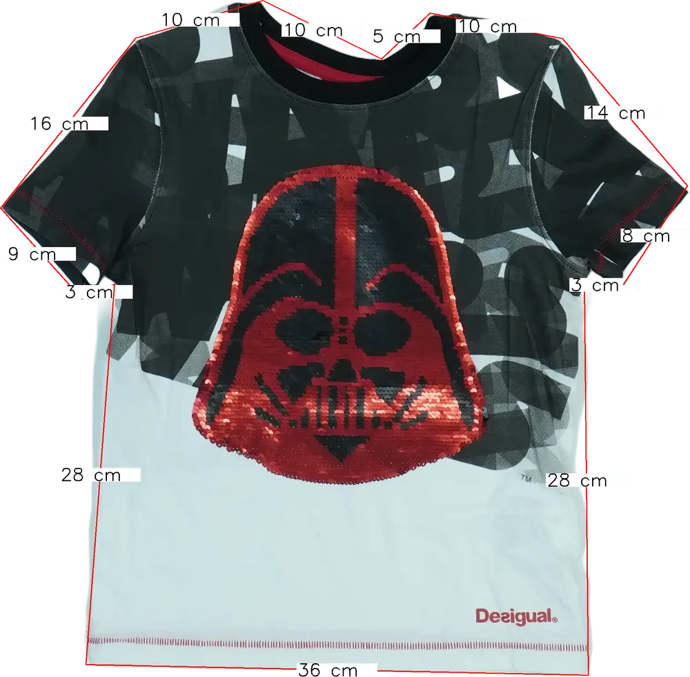 Többszínű Star Wars Póló EU 116 / UK 6 év / US 6 év/S